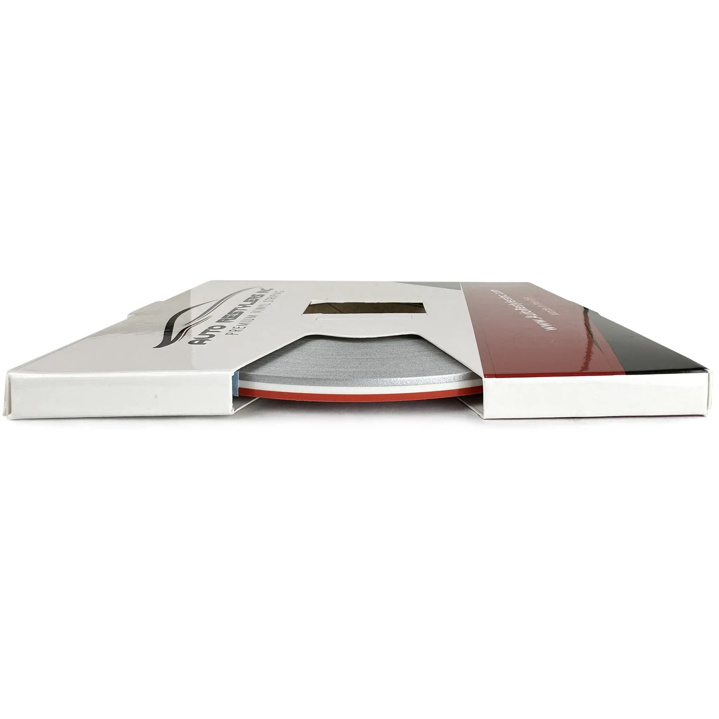 3/16" 3M Pinstripe 2 Color - Silver/Tomato Red