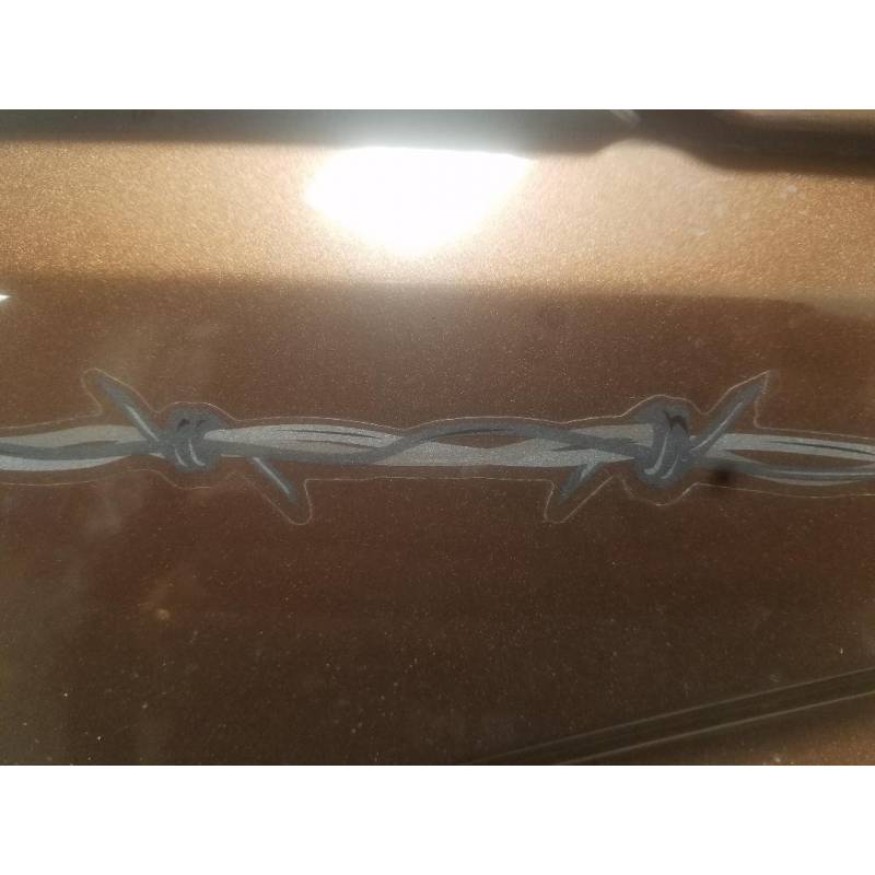 Barb Wire Printed Stripe Tape