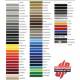 8/16" Inch Pinstripe Tape Color Chart