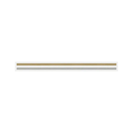 3/16" x 150 ft. Light Gold/Silver Metallic