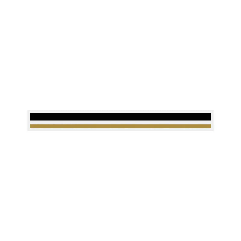 4/16" x 150 ft. Black/Gold Met.