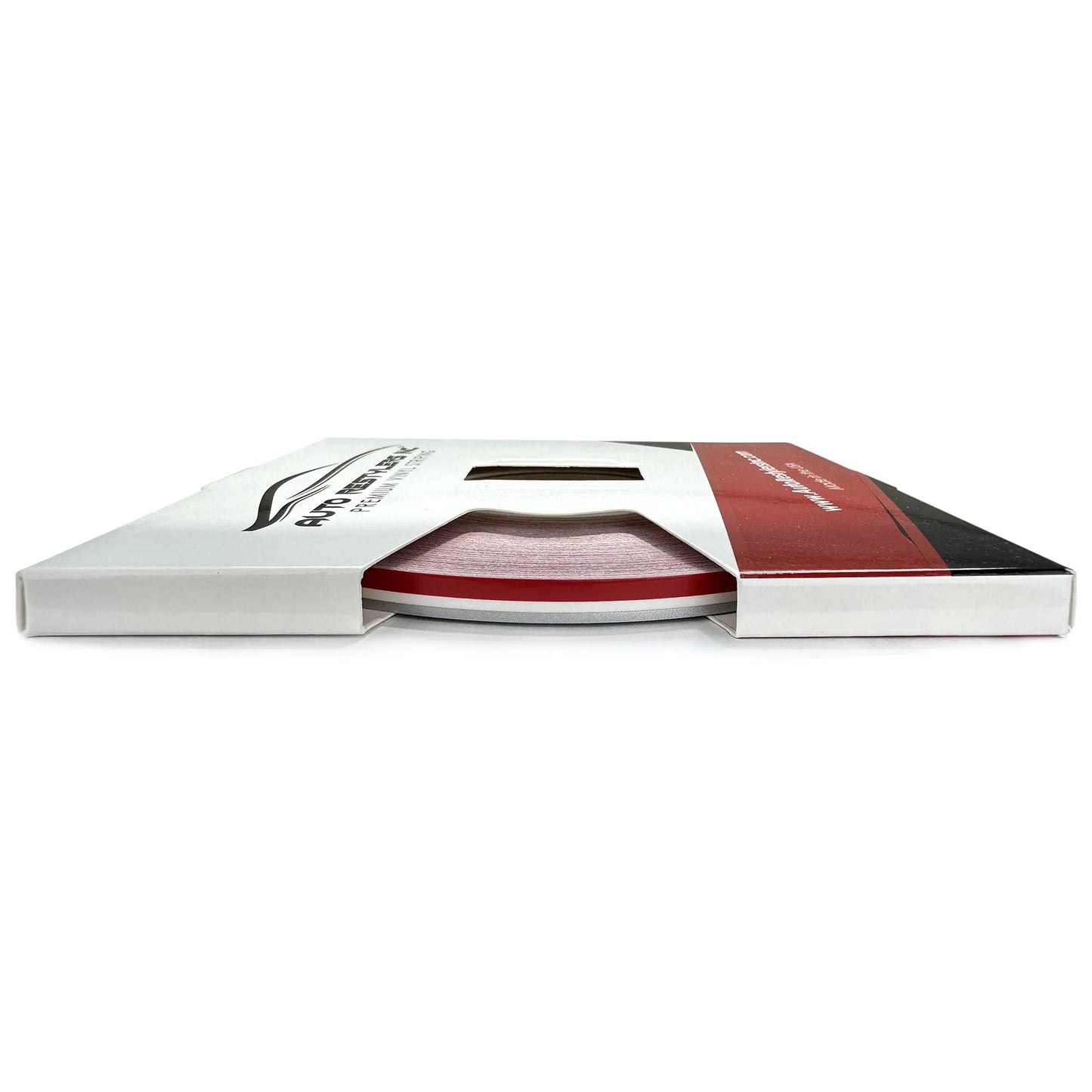 4/16" 3M Vinyl Pinstripe 2 Color - Cardinal Red/Silver Metallic