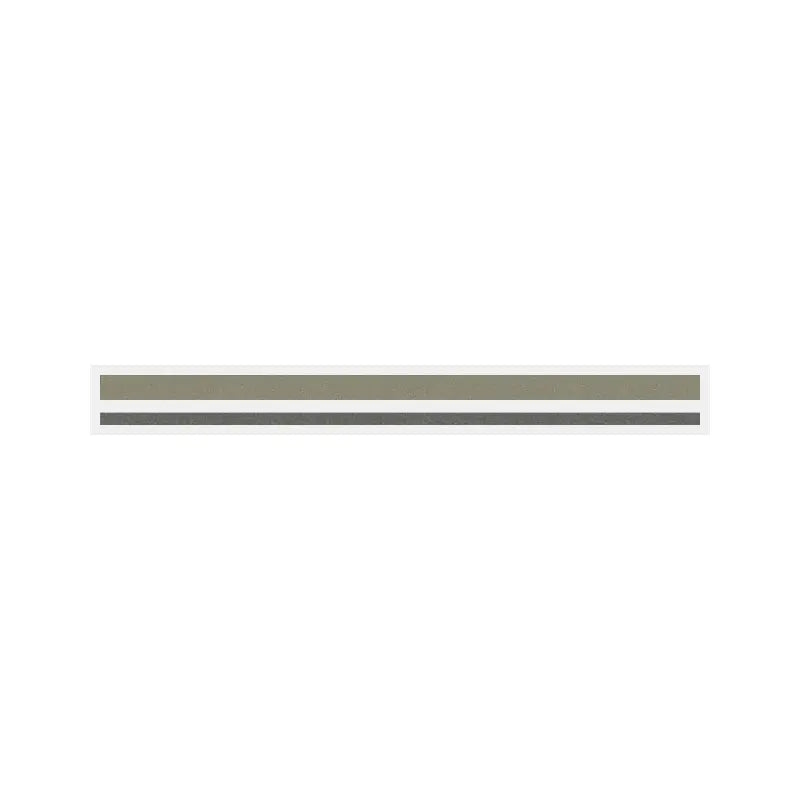 4/16" x 150 ft. Champagne Met. & Charcoal Met. 2 Color Pinstripe Tape