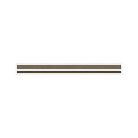 4/16" x 150 ft. Desert Mica Met. & Canyon Met. 2 Color Pinstripe Tape