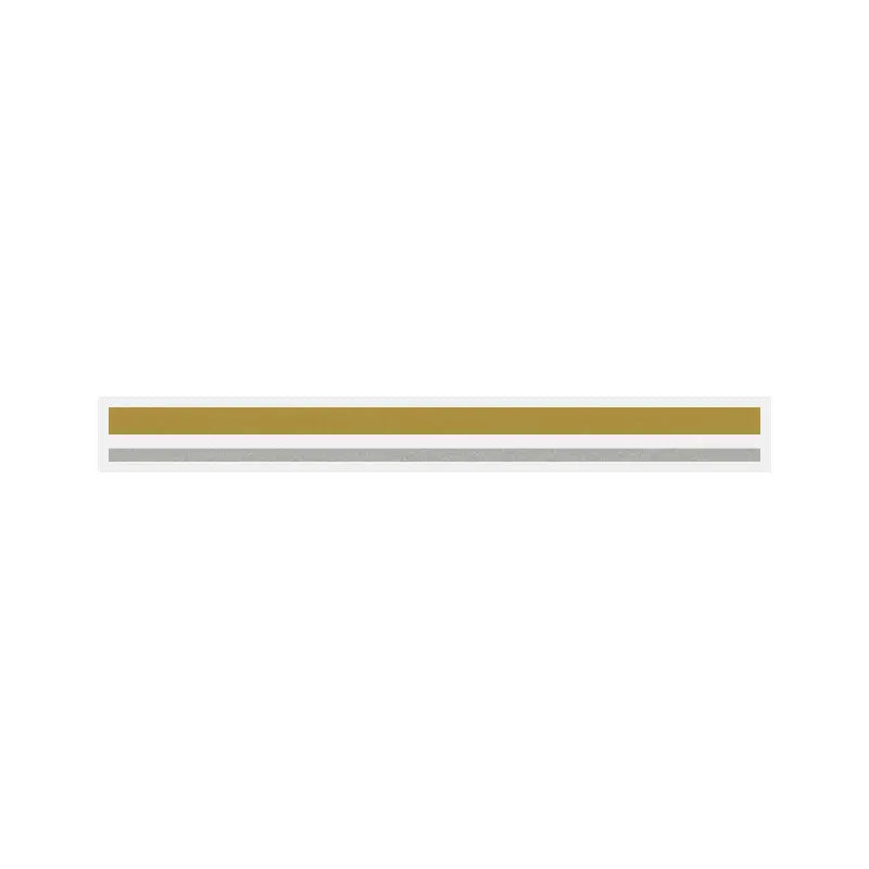 4/16" x 150 ft. Gold Met. /Silver Metallic