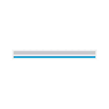 4/16" x 150 ft. Lt.Ash Gray/Olympic Blue
