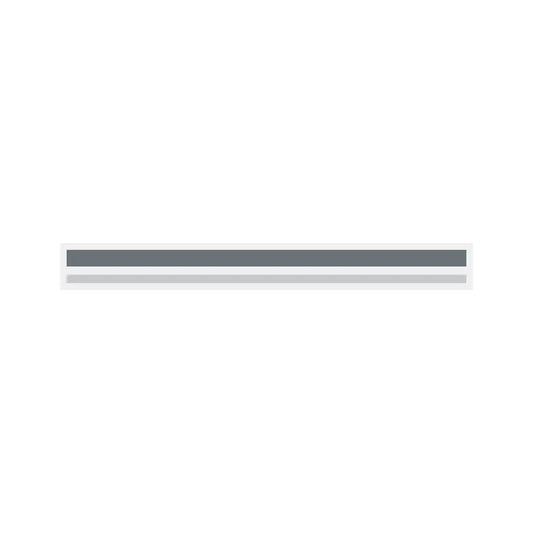 4/16" x 150 ft. Med. Marine Gray & Lt. Ash Gray 2 Color Pinstripe Tape