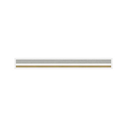4/16" x 150 ft. Silver Met/Autumn (Light) Gold Met.