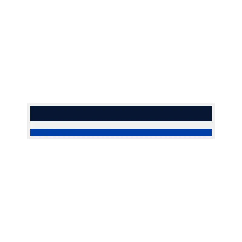 8/16 2 Color Pinstripe Tape Dark Blue/Blue