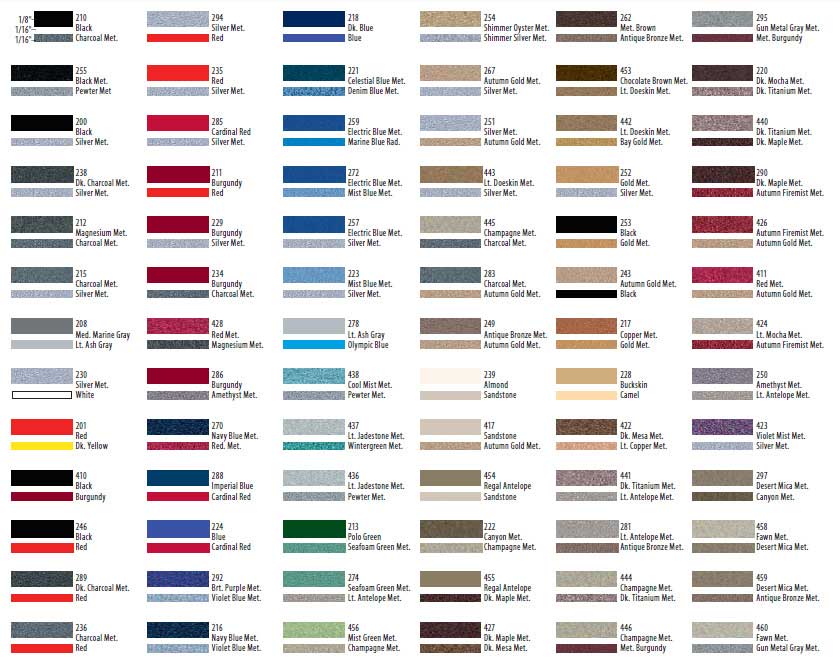 4/16 inch 2-color pinstripe tape