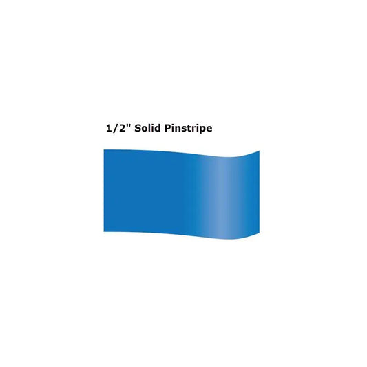 Half Inch Solid Vinyl Stripe Tape