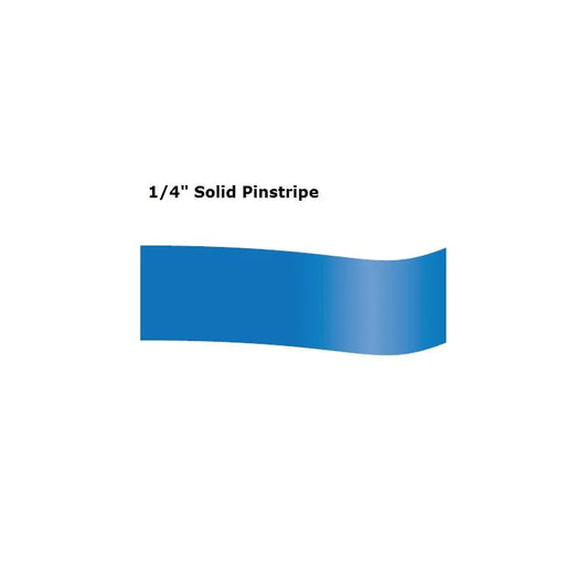 Quarter Inch Solid Vinyl Stripe Tape